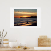 Poster Fin du coucher du soleil (Cuisine)