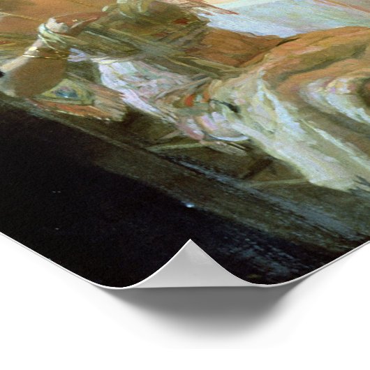 Poster Fin du dîner, 1913 (Coin)