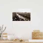 Poster Fin du Tour de France 1912 au Parc des Princes (Cuisine)