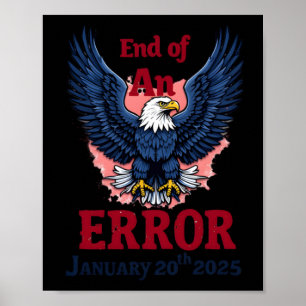 Poster Fin D'Une Erreur Le 20 Janvier