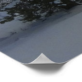 Poster Fin d'une journée de neige dans le parc national d (Coin)