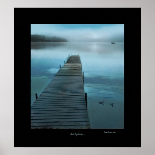 Poster Fin septembre (Devant)