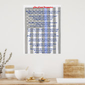 Poster final de la police d'inspection (Cuisine)