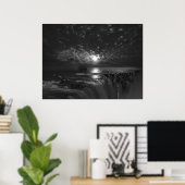 Poster Final Frontier Voyager, art surréel (Bureau à domicile)