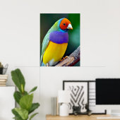 Poster Finale gouldienne colorée (Bureau à domicile)