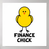 Poster Finance Chick (Devant)