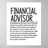 Poster Financial advisor (Devant)