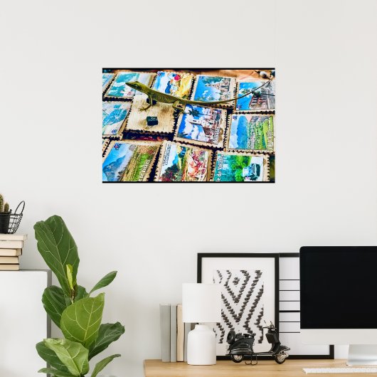 Poster Finca Macondo Cafe Gecko (Bureau à domicile)