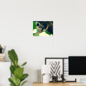 Poster Finch à long queue (Bureau à domicile)
