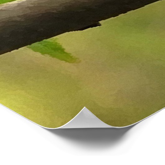 Poster Finch pourpre (Coin)