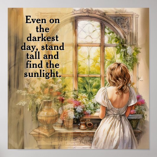 Poster Find The Sunlight (Devant)