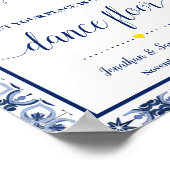 Poster Find Your Seat Wedding Reception Mediterranean (Coin)