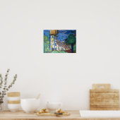 Poster Fine art inspired by Hundertwasser (Cuisine)