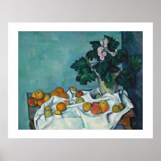 Poster Fine Art Painting Paul Cezanne Still Life (Devant)