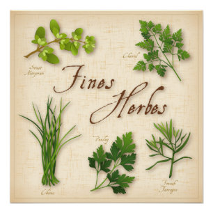 Poster Fines Herbes Perfect Poster