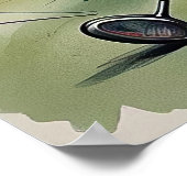 Poster Finesse de golf - Grand Golf Art Imprimer (Coin)