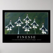 Poster Finesse : Devis inspirant (Devant)