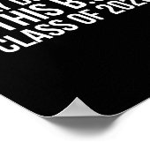 Poster Fini Avec Ce Bs Cl De 2025 - Graduation (Coin)