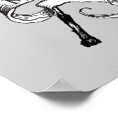 Poster Fini les bêtises (Coin)