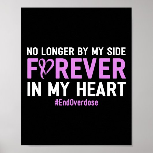 Poster Finir La Surdose Plus De Mon Côté Pour Toujours Da (Devant)