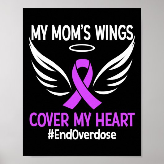 Poster Finir l'overdose Les ailes de ma mère Couvrir mon (Devant)