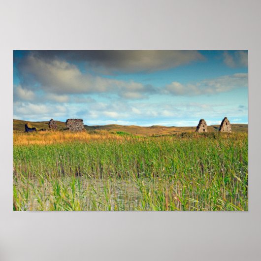 Poster Finlaggan, Islay, Écosse (Devant)