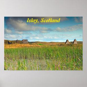 Poster Finlaggan, Islay, Écosse