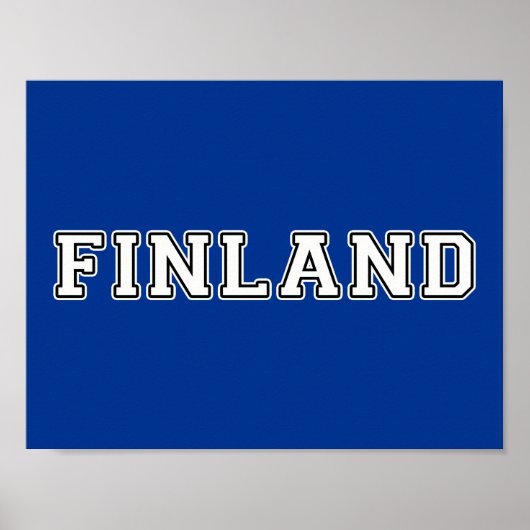 Poster Finlande (Devant)