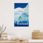 Poster Finlande : été et hiver (Cuisine)