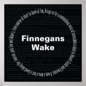 Poster Finnegans Wake (Devant)