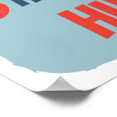 Poster Fintastic Happy Shark fête d'anniversaire, n'impor (Coin)