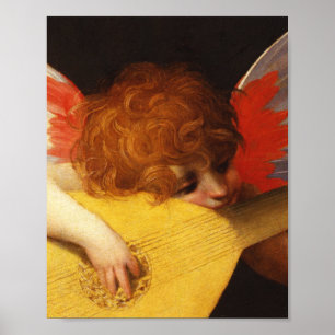 Poster Fiorentino - Putto Jouer La Lute