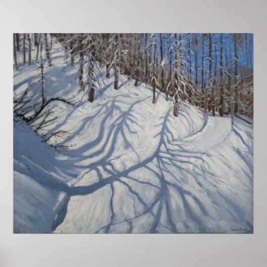 Poster Fir Tree Shadows Tignes 2009 (Devant)