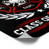 Poster Fire Academy Cl De 2025 Graduation Future Firefigh (Coin)