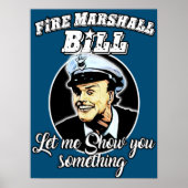 Poster Fire Marshall Bill (Devant)