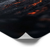 Poster Fire Panther Ember Shadows (Coin)