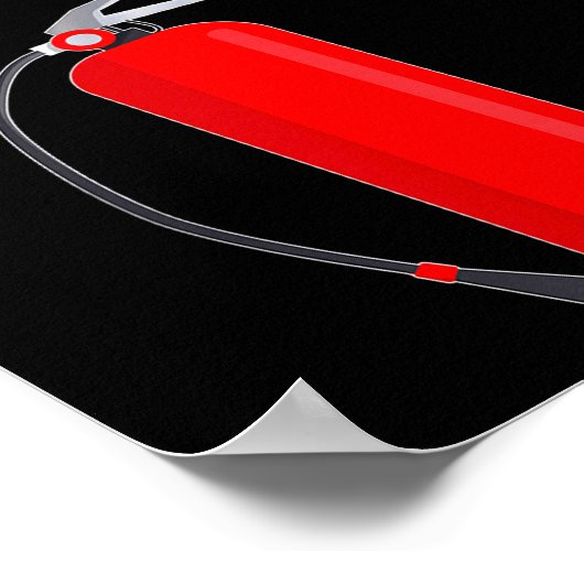 Poster Fire Putter Outer Fire Extinguisher Fire Fighter F (Coin)