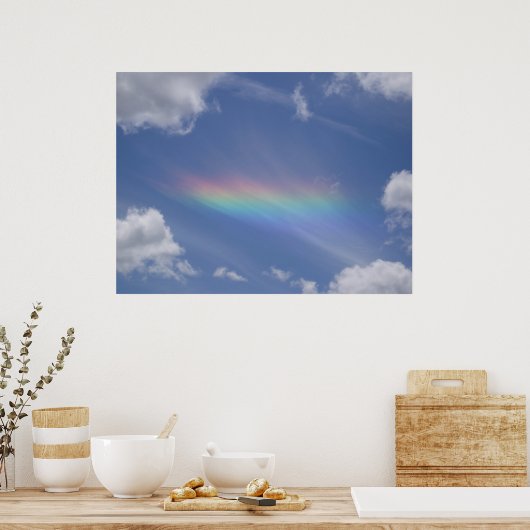 Poster Fire Rainbow (Cuisine)