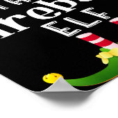 Poster Fireball Elf Group Christmas Funny Pajama Party (Coin)