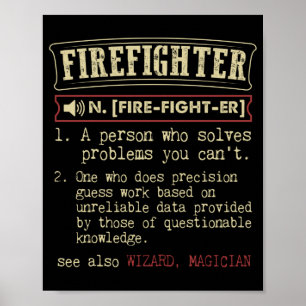 Poster Firefighter