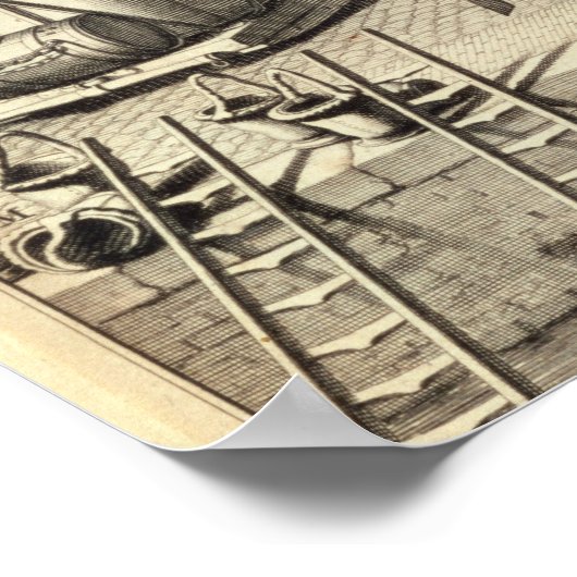 Poster Firefighting Machinery, from a book on Firefightin (Coin)