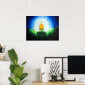 Poster Firefleur (Bureau à domicile)