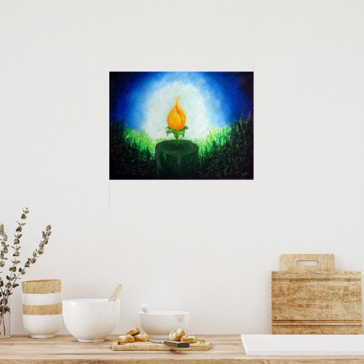 Poster Firefleur (Cuisine)