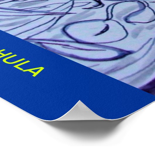 POSTER FIREFLITS TROPICAUX (Coin)