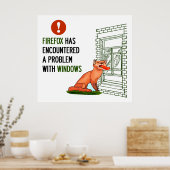 Poster Firefox a rencontré un problème avec Windows (Cuisine)