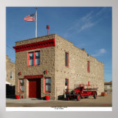 Poster Firehouse, Goldfield, Nevada (Devant)