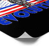 Poster Fireman Evolution Fireman Gift Proud Firefighter Q (Coin)