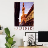Poster Firenze (Bureau à domicile)