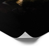 Poster Fireworks Couple Kisser Silhouette (Coin)