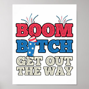 Poster Fireworks Directeur du système de tir Funny Boom 4